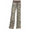 Casual Loose Flower Printed Women Pants