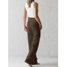 High Waist Casual Harem Wide Leg Baggy Pants