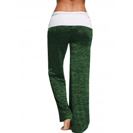 Sport Yoga Women Wide Leg Pants