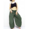 Women Solid Color Loose Wide Leg Yoga Harem Pants