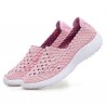 Women Hollow Out Casual Slip On Knitting Outdoor Shoes