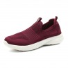 Women Outdoor Walking Slip On Knit Sneakers