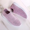 Large Size Women Mesh Breathable Slip On Casual Sneakers