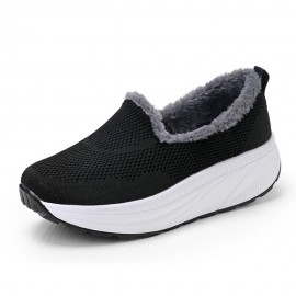 Women Shoes Warm Lining Rocker Casual Sneakers