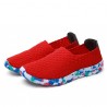 US Size 5-13 Women Hand-made Knit Shoes Casual Breathable Comfortable Walking Shoes Outdoor Flats