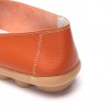 Large Size Hollow Out Leather Loafers Moccasin Casual Flats