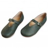 Women Flat Leather Shoes Round Toe Casual Outdoor Soft Loafers