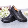 Women Casual Leather Shoes Soft Outdoor Slip On Flat Loafers Shoes