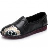 Comfy Leather Shoe Handmade Casual Soft Flat Loafers For Women