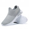 Men Mesh Elastic Slip On Soft Running Sneakers Casual Walking Shoes