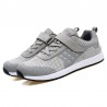 Men Knitted Breathable Light Weight Hook Loop Wlaking Shoes