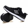 Men Knitted Breathable Light Weight Hook Loop Wlaking Shoes