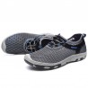 Men Lycra Mesh Bungee Closure Water Friendly Outdoor Casaul Shoes