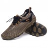 Men Lycra Mesh Bungee Closure Water Friendly Outdoor Casaul Shoes