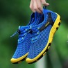 Men Lycra Mesh Bungee Closure Water Friendly Outdoor Casaul Shoes