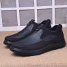 Men Mesh Splicing Light Weight Soft Slip On Casual Waling Shoes