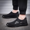 Men Mesh Splicing Light Weight Soft Slip On Casual Waling Shoes