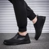 Men Mesh Splicing Light Weight Soft Slip On Casual Waling Shoes