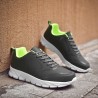 Large Size Men Microfiber Leather Running Sneakers