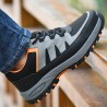 Men Steel Cap Toe Anti Smashing Puncture Proof Safety Shoes