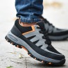 Men Steel Cap Toe Anti Smashing Puncture Proof Safety Shoes