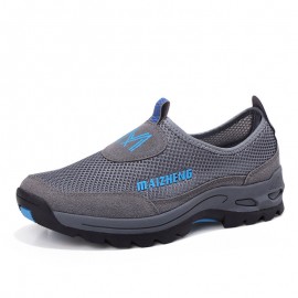 Men Mesh Breathable Slip On  Outdoor Slip Resistant Sneakers