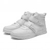 Men Metal Buckle High Top Comfy Sole Sport Casual Trainers