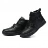 Men Metal Buckle High Top Comfy Sole Sport Casual Trainers