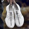 Men Hollow Out Breatnable Lace Up Casual Running Sneakers