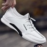 Men Hollow Out Breatnable Lace Up Casual Running Sneakers