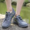 Men Bungee Closure Mesh Textile Quick Drying Upstream Shoes