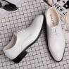 Men Retro Leather Slip Resistant Business Casual Formal Shoes