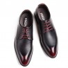 Men Retro Leather Slip Resistant Business Casual Formal Shoes