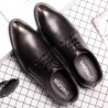 Men Retro Leather Slip Resistant Business Casual Formal Shoes