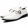 Men Metal Buckle Hook Loop Business Formal Dress Shoes