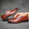 Men Cap Toe Dress Shoes