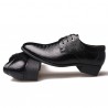 Men's Crocodile Pattern Classic Pointed Toe Lace Up Business Dress Shoes