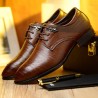 Men Carved Leather Slip Resistant Brogue Business Casual Formal Shoes