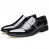 Men Stylish Cap Toe Color Blocking Business Formal Dress Shoes