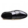 Men Stylish Cap Toe Color Blocking Business Formal Dress Shoes