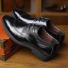 Men Microfiber Leather Slip Resistant Business Casual Formal Dress Shoes