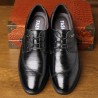 Men Microfiber Leather Slip Resistant Business Casual Formal Dress Shoes