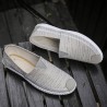 Men Old Peking Style Fabric Breathable Slip On Soft Casual Shoes