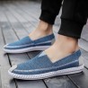 Men Old Peking Style Fabric Breathable Slip On Soft Casual Shoes