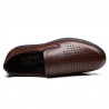 Men Hollow Out Breathable Soft Sole Slip On Casual Shoes