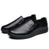 Men Hollow Out Breathable Soft Sole Slip On Casual Shoes