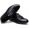 Men Soft Cow Leather Lace Up Casual Shoes