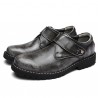 Men Vintage Hook-loop Wearable Leather Work Shoes