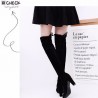 European Style Suede Sexy Over The Knee Thigh High Heels Party Boots