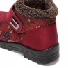 Flower Hook Loop Metal Ankle Warm Retro Platform Boots